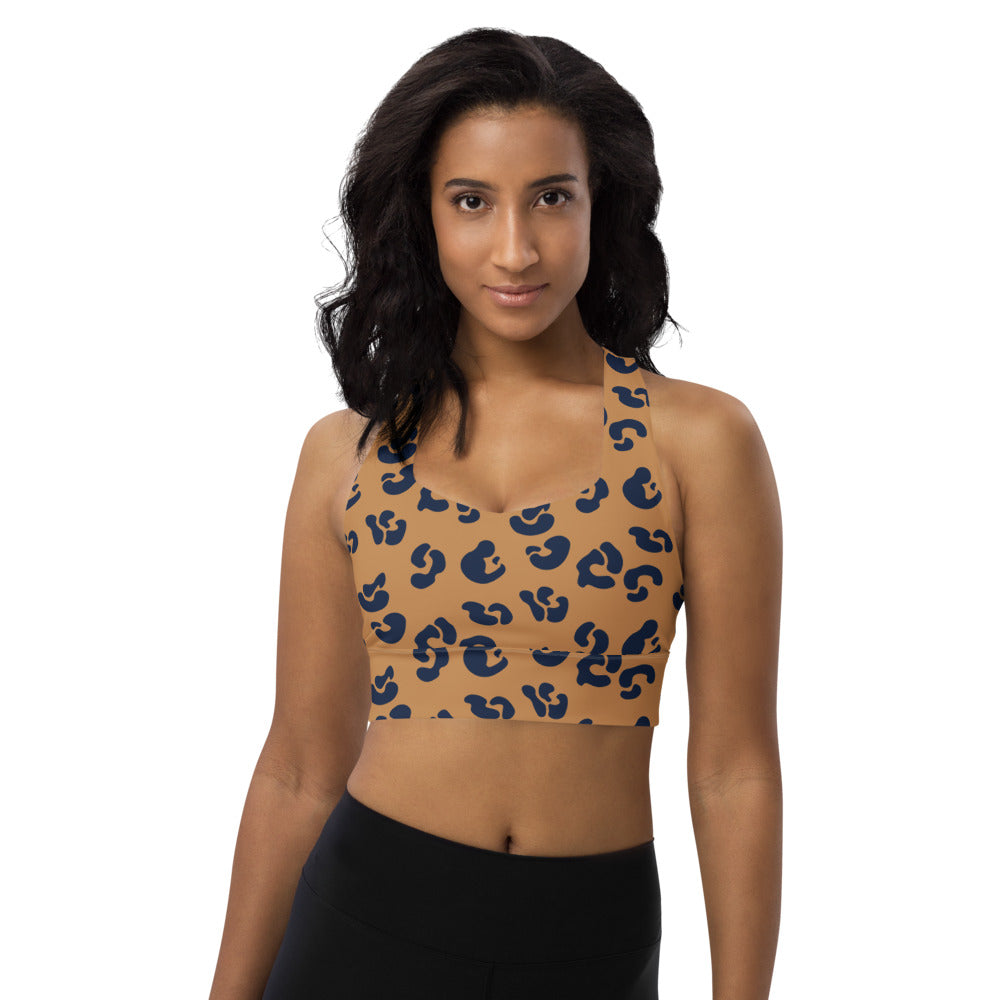 Longline sports bra