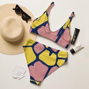 "No Shade" high-waisted bikini