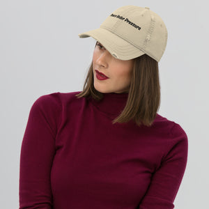 Peace Under Pressure Distressed Dad Hat