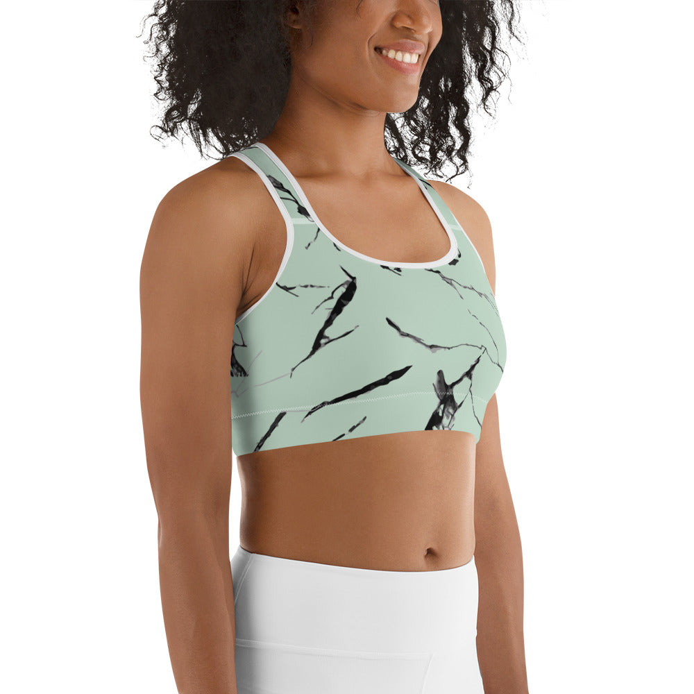 d.r.i.p. Sweat Sports bra (Marble Sage)