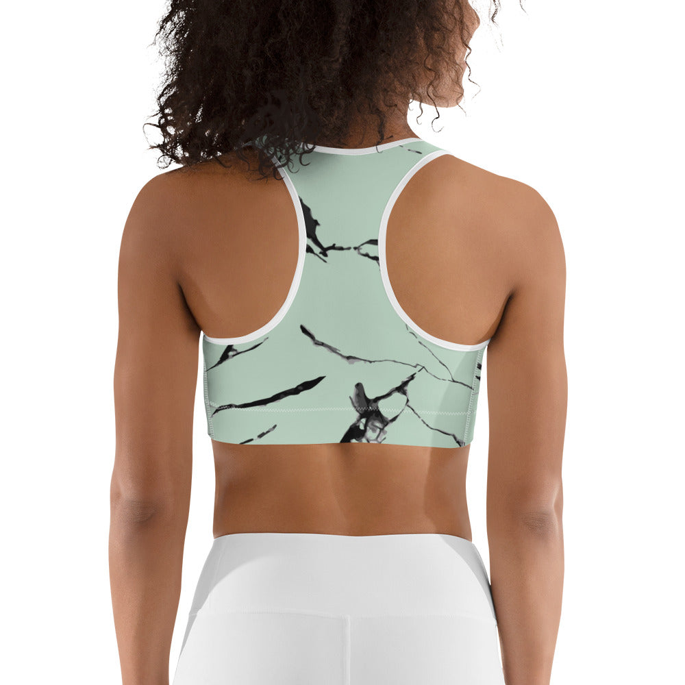 d.r.i.p. Sweat Sports bra (Marble Sage)